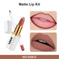 12 color 2 in 1 lip gift kit matte liquid lipstick cream lipstick lip liner