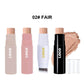 19 color concealer contour stick with brush waterproof full cover black tube