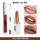 12 color 3 in 1 lip set matte liquid lipstick cream lipstick lip liner gift kit