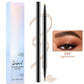 4 color liquid eyebrow pencil 2 in 1 waterproof 4D fine smooth liquid eyeliner