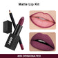 10 color 2 in 1 lip gift kit matte lipstick & lip stain & lip liner set