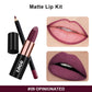 10 color 2 in 1 lip kit matte lipstick & lip stain & lip liner gift set