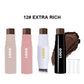 19 color concealer contour stick with brush waterproof full cover black tube