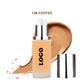 18 color liquid foundation makeup base full coverage waterproof vegan