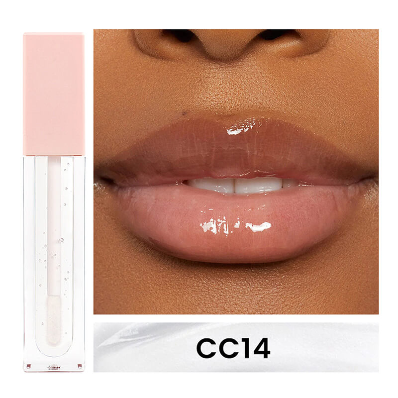 24 color nude lip gloss high pigment not dry long lasting pink tube