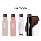 19 color concealer contour stick with brush waterproof full cover black tube