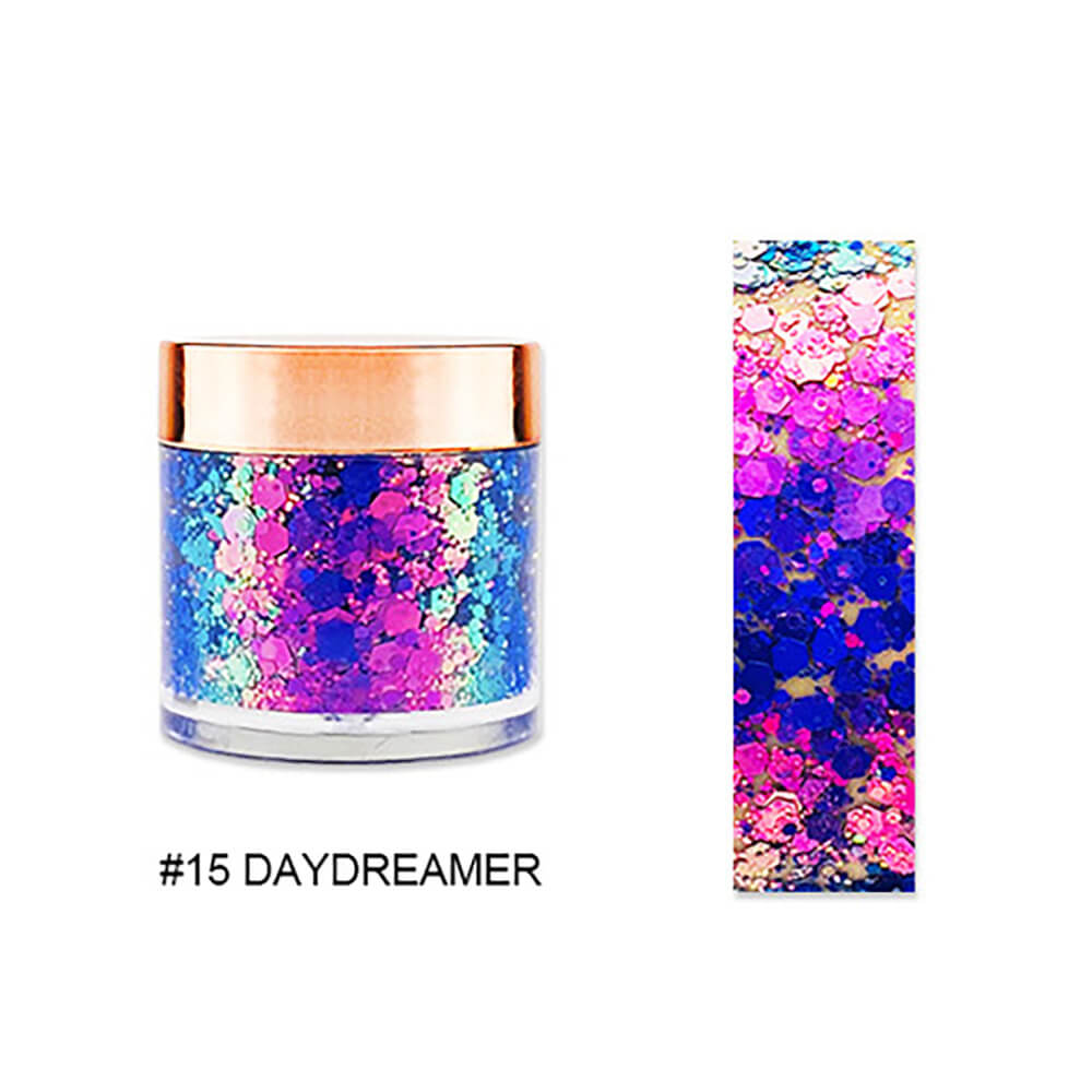 28 color eyeshadow gel eye shadow powder chameleon glitter