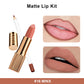 12 color 2 in 1 lip kit matte liquid lipstick cream lipstick lip liner set