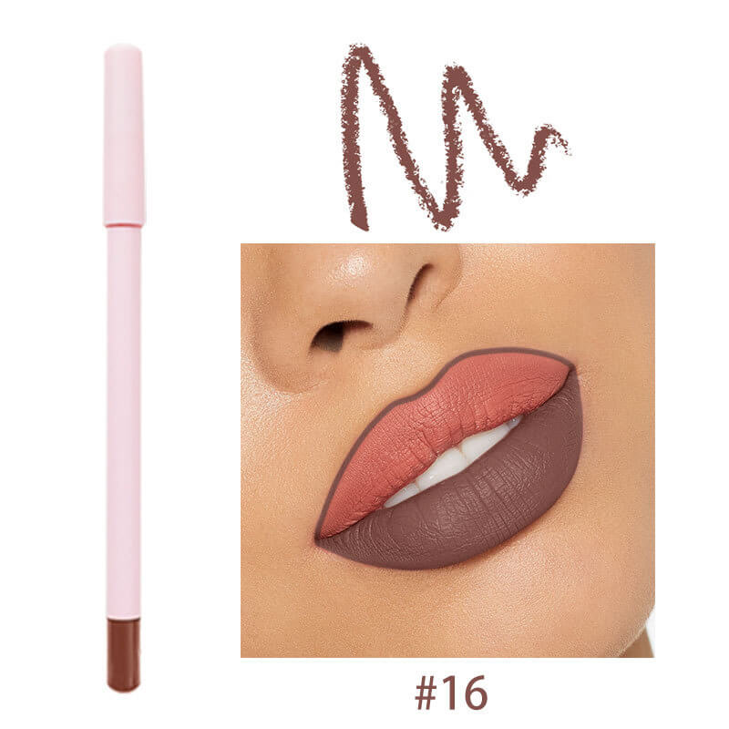 26 color pink lip liner matte cream nude high pigmented lip pencil