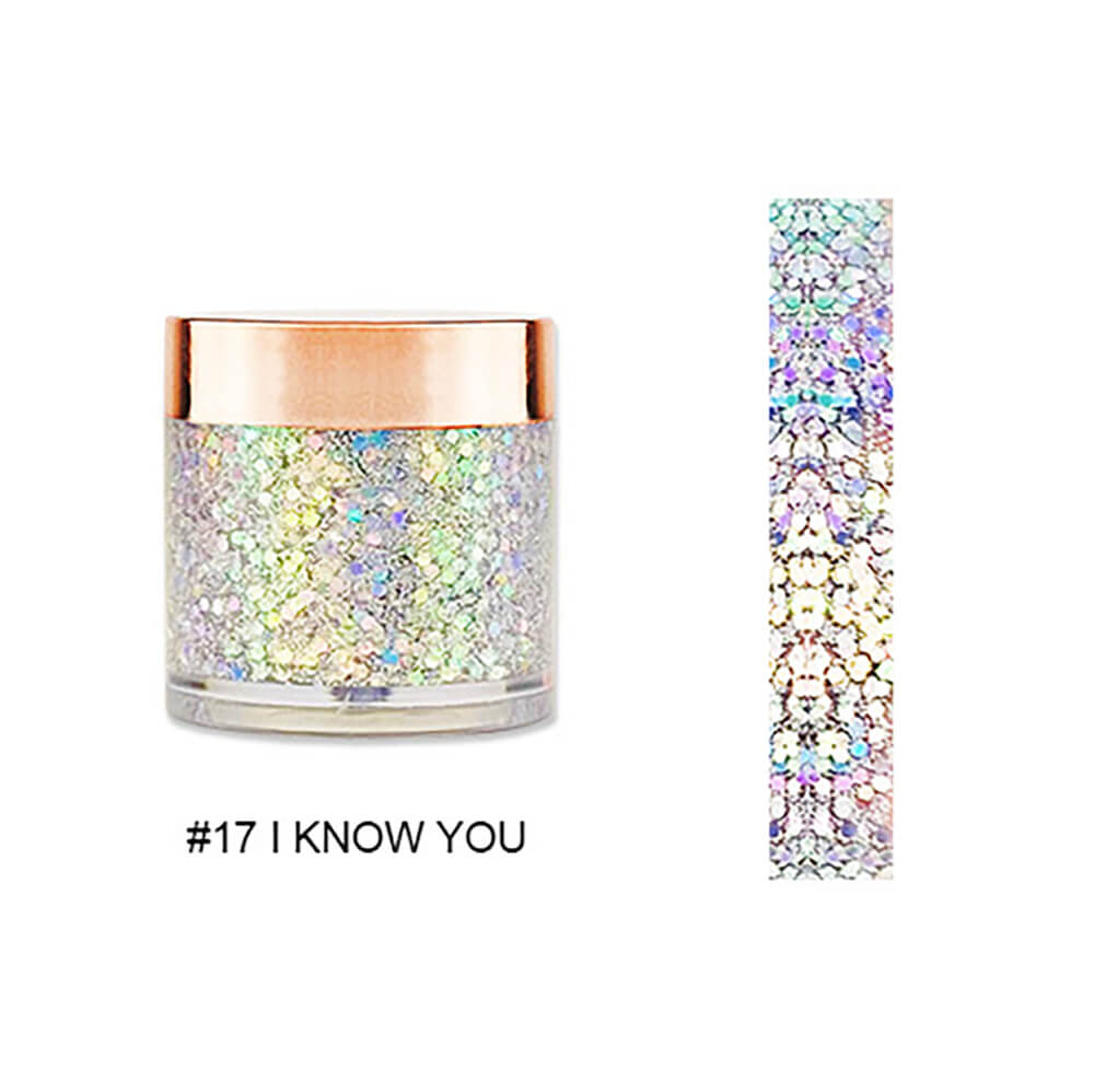 28 color eyeshadow gel eye shadow powder chameleon glitter