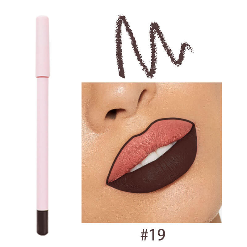 26 color pink lip liner matte cream nude high pigmented lip pencil