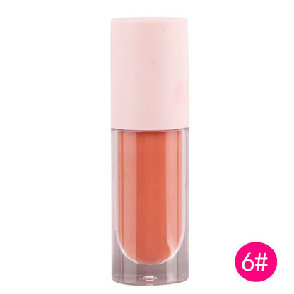 Lápiz labial líquido de 8 colores mate antiadherente nude