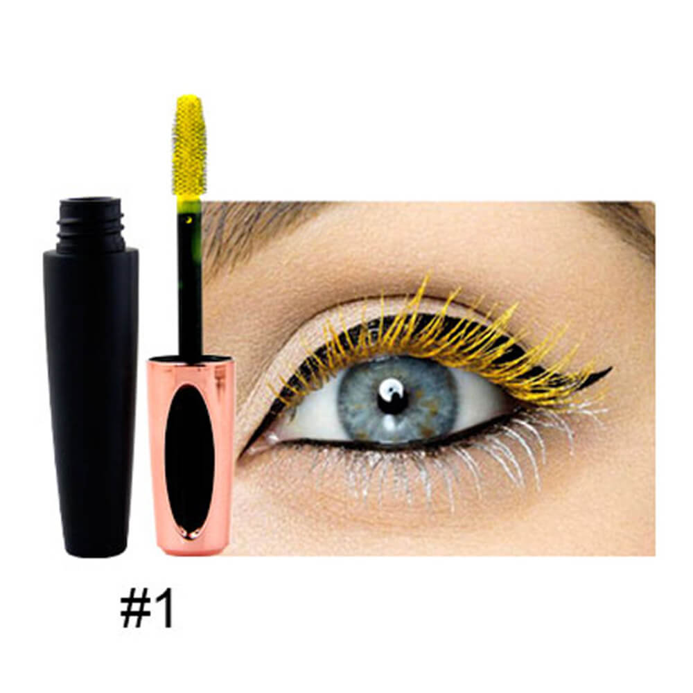 9 color mascara 3D full volume waterproof thick curling