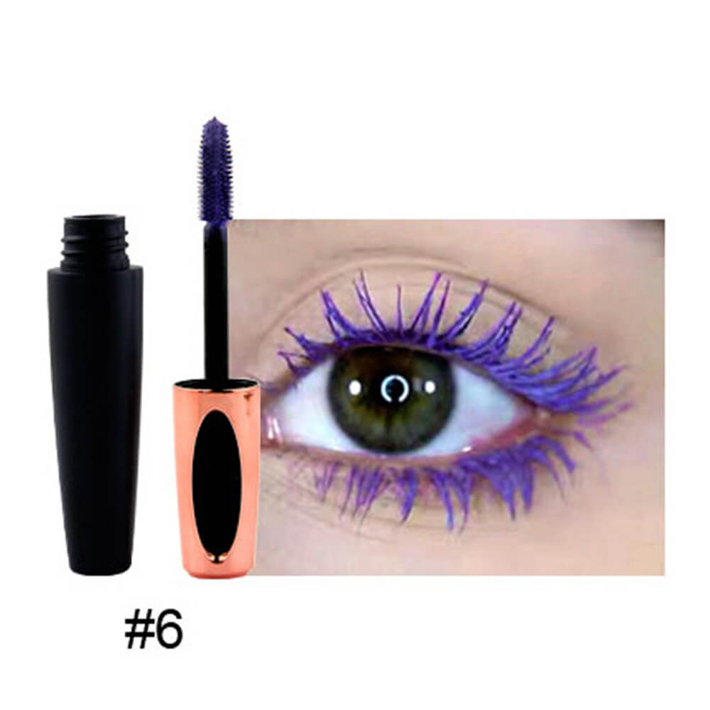 9 color mascara 3D full volume waterproof thick curling