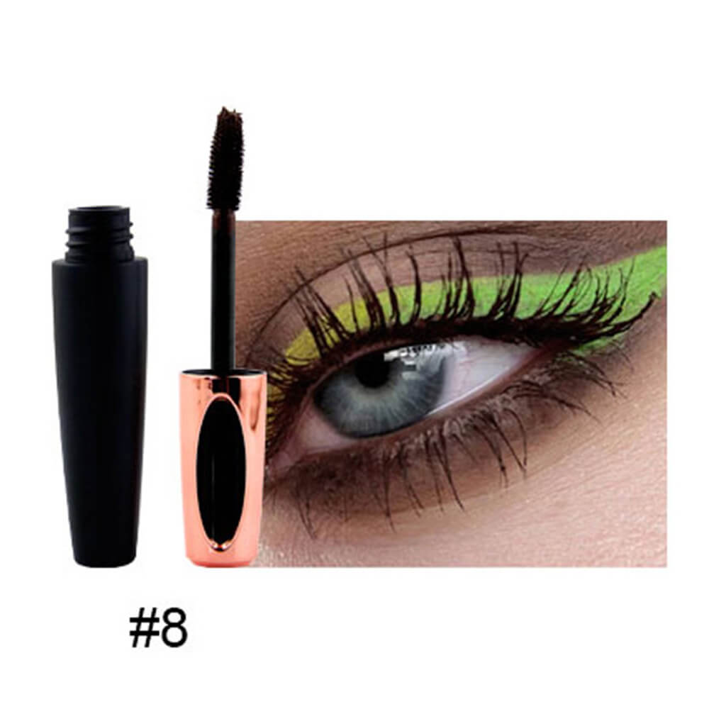 9 color mascara 3D full volume waterproof thick curling