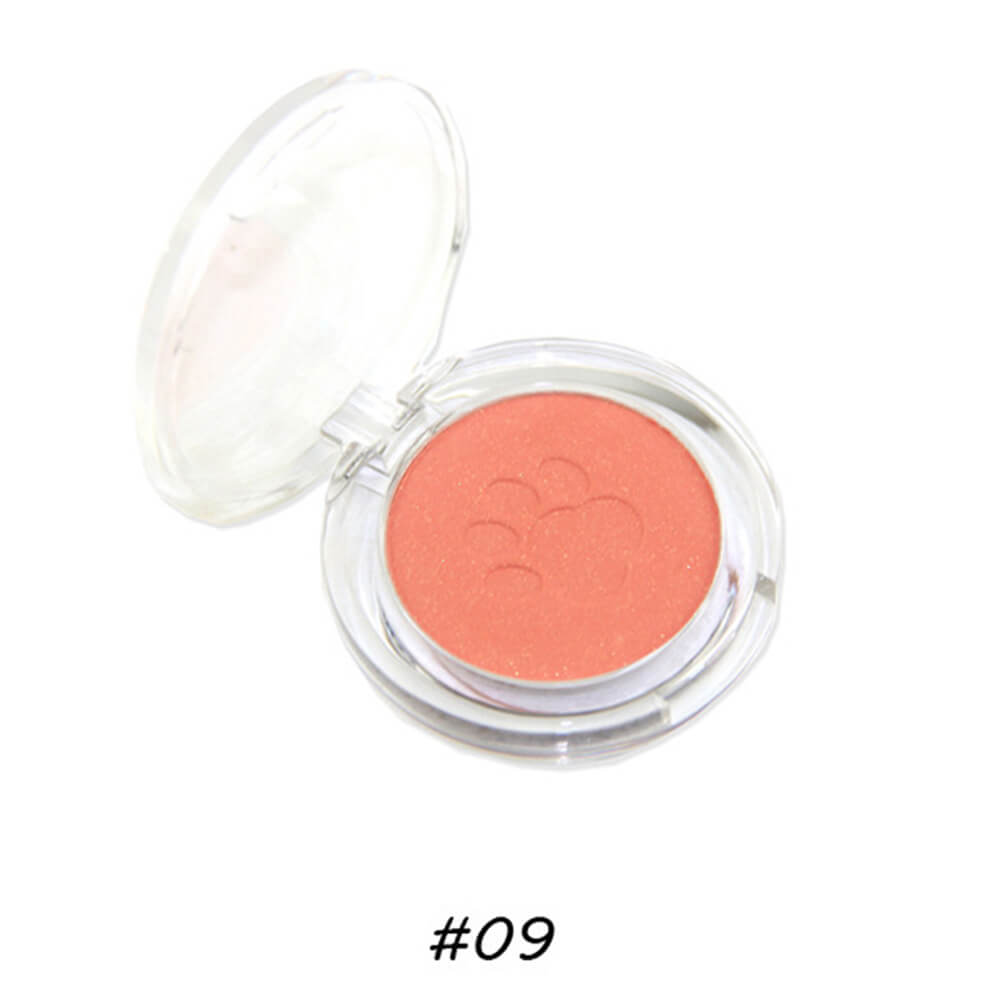 10 color blush powder blusher cute cat's paw high pigmented