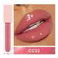 24 color nude lip gloss high pigment not dry long lasting pink tube