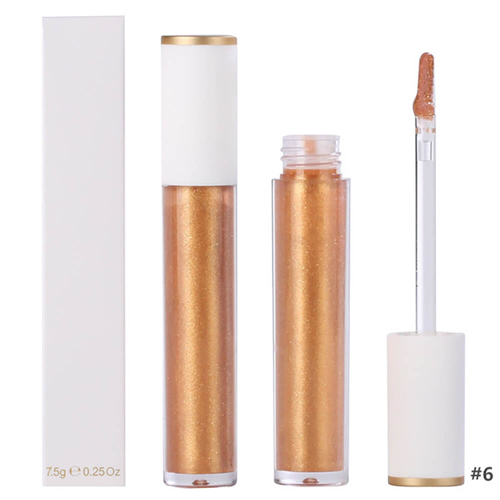 25 color lip gloss jelly nude shimmer long lasting no logo