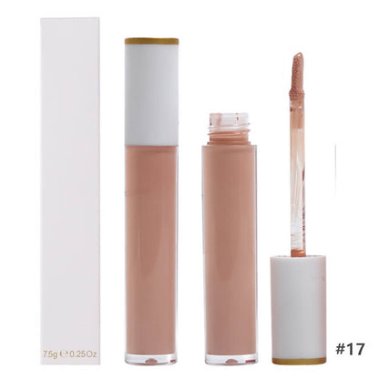 Brillo de labios de 25 colores Jelly Nude Shimmer