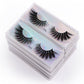 3D mink lashes false eyelashes thick natural eyelash curling