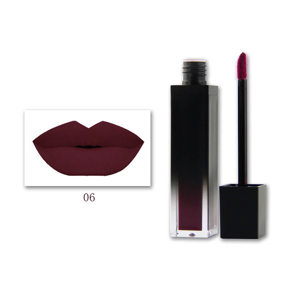 8 color liquid lipstick matte nonstick gradient tube