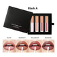 1 pcs lipgloss & 3 pcs matte liquid lipstick set waterproof long lasting