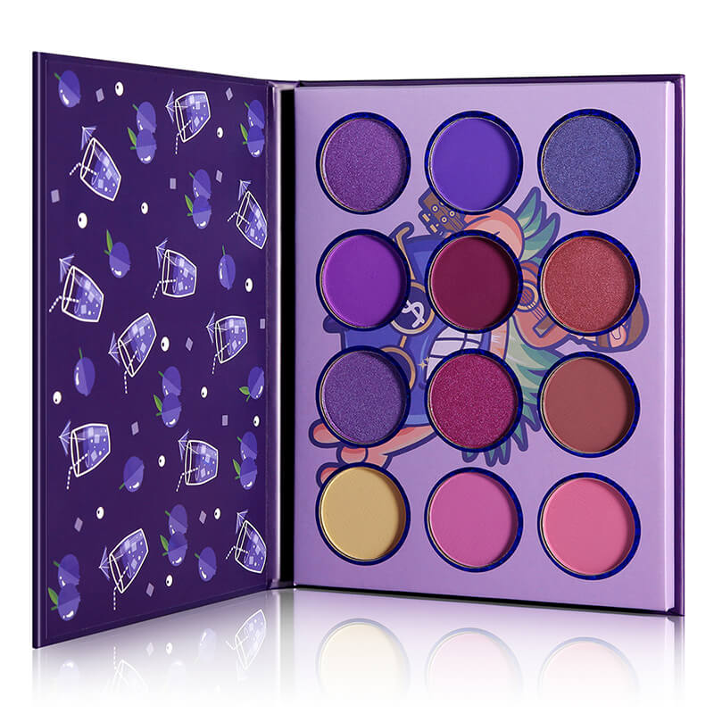 Fruit series 12 color eyeshadow palette high pigment waterproof