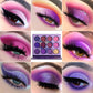 Fruit series 12 color eyeshadow palette high pigment waterproof