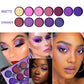 Fruit series 12 color eyeshadow palette high pigment waterproof