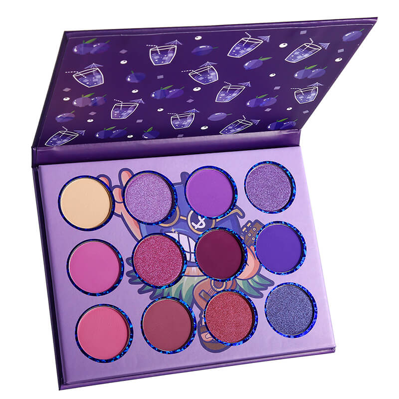 Fruit series 12 color eyeshadow palette high pigment waterproof