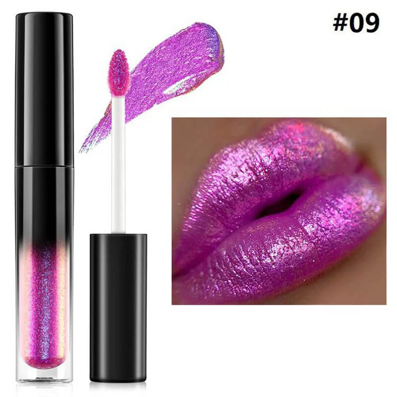 14 color chameleon liquid lipstick matte metallic lipstick waterproof long lasting