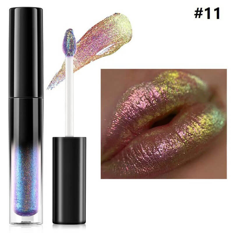 14 color chameleon liquid lipstick matte metallic lipstick waterproof long lasting