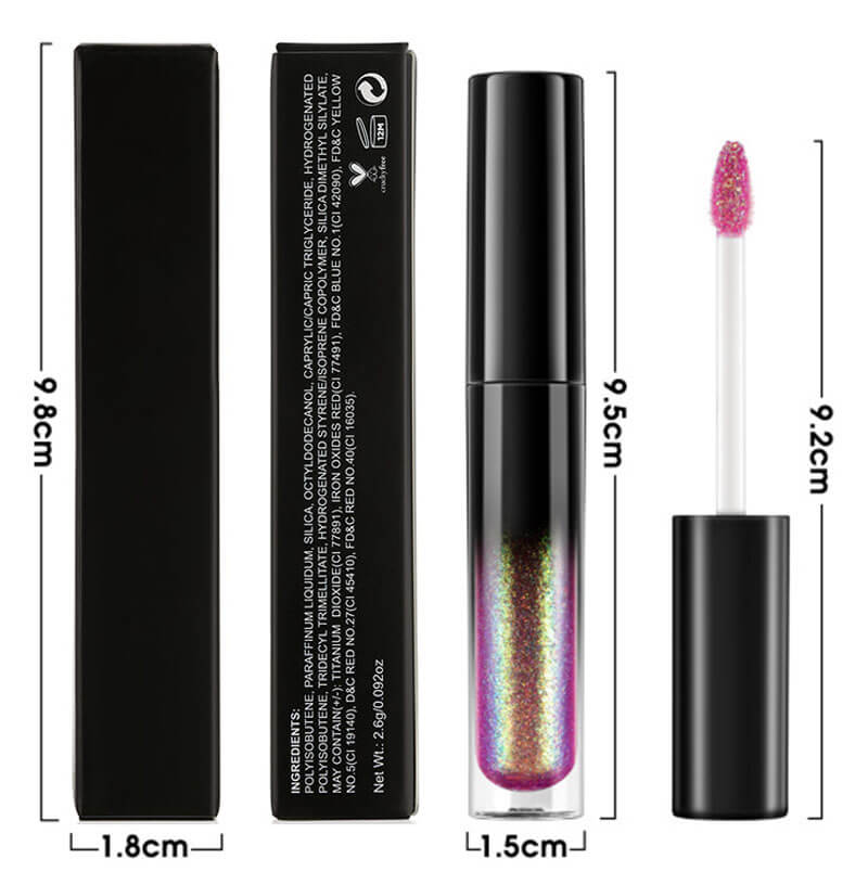 14 color chameleon liquid lipstick matte metallic lipstick waterproof long lasting