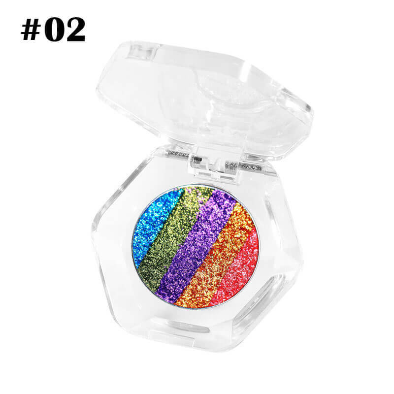 25mm chameleon eyeshadow rainbow light change holographic metallic