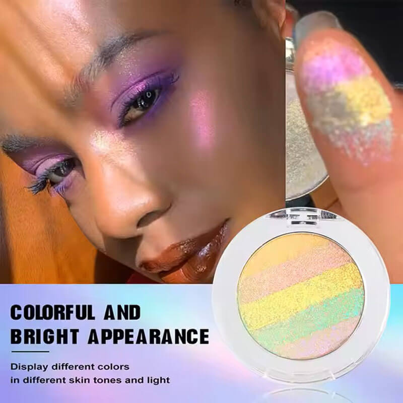 36mm chameleon eyeshadow powder rainbow light change holographic metallic