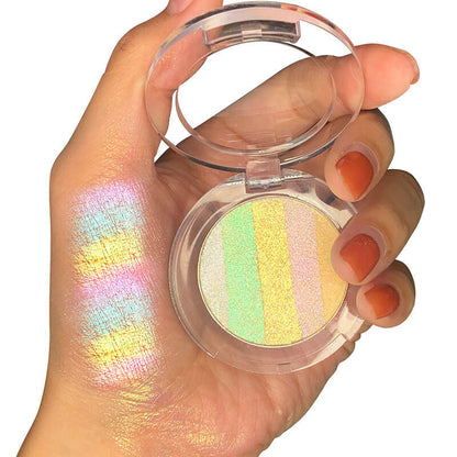 36mm chameleon eyeshadow powder rainbow light change holographic metallic