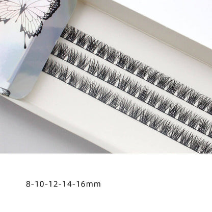 DIY false eyelashes segmented single cluster natural thick lash