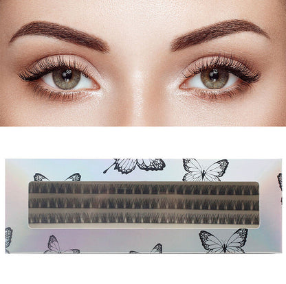 DIY false eyelashes segmented single cluster natural thick lash