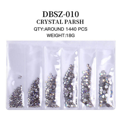 DIY nail art 3D nail stones rhinestones flatback diamond decoration 1440/pcs