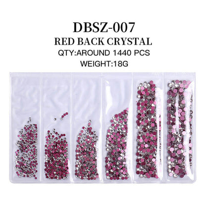 DIY nail art 3D nail stones rhinestones flatback diamond decoration 1440/pcs