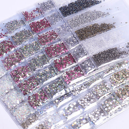 DIY nail art 3D nail stones rhinestones flatback diamond decoration 1440/pcs