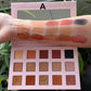 15 color pink eyeshadow palette matte pearlescent high pigmented