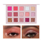 15 color pink eyeshadow palette matte pearlescent high pigmented