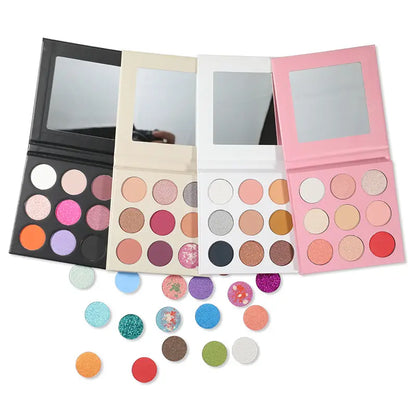 9 color eyeshadow palette vegan high pigmented long lasting