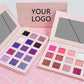 15 color pink eyeshadow palette matte pearlescent high pigmented