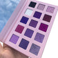 15 color pink eyeshadow palette matte pearlescent high pigmented