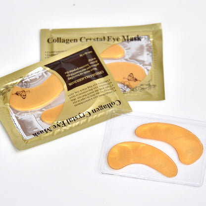 5 color eye mask patch collagen crystal reduce fine lines moisturizing