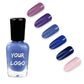 60 color nail polish water-based no baking tearable quick-drying long-lasting odorless 15ml