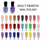 60 color nail polish water-based no baking tearable quick-drying long-lasting odorless 15ml