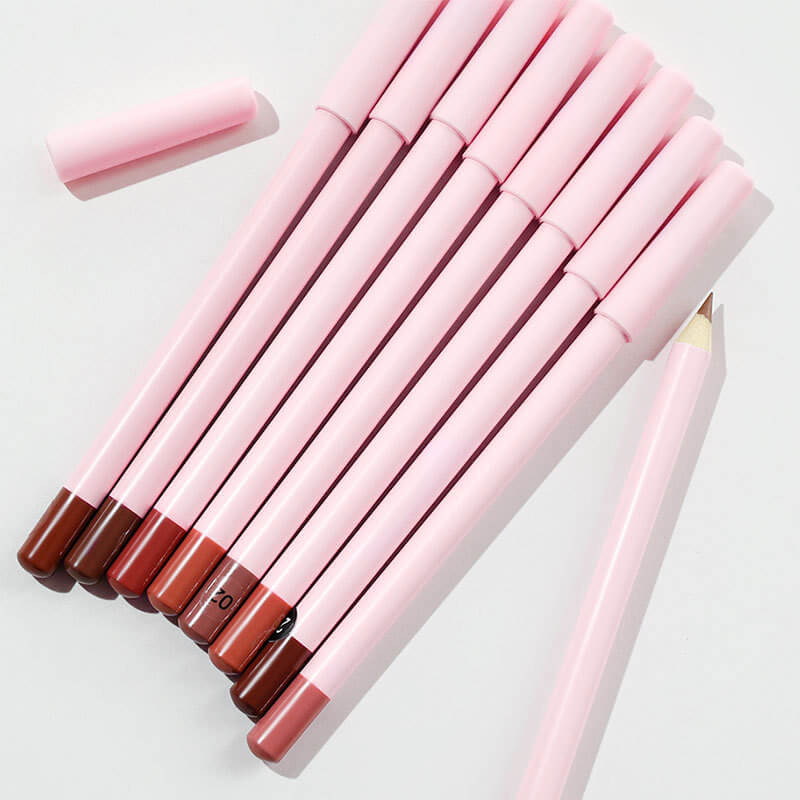 26 color pink lip liner matte cream nude high pigmented lip pencil